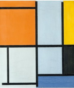 Piet Mondrian, Komposition 1921.