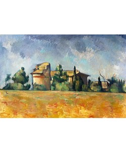 Paul Cézanne, Das Taubenhaus von Bellevue (Le pigeonnier de Bellevue). 1888/92