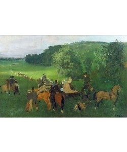 Edgar Degas, Auf dem Rennplatz. 1860-62