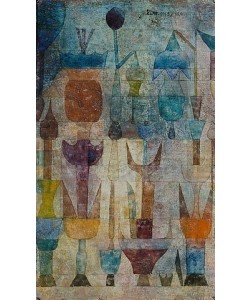 Paul Klee, Pflanzen früh am Morgen. 1922