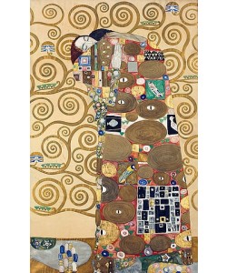 Gustav Klimt, Die Erfüllung Um 1909.  Werkvorlage zum Stocletfries.