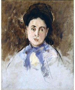 Édouard Manet, Bildnis einer Dame. Um 1870