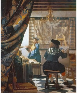 Jan Vermeer van Delft, Die Malkunst. Um 1666/68