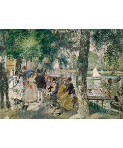 Pierre-Auguste Renoir, Baden an der Seine (La Grenouillere). 1869.
