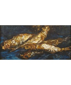 Vincent van Gogh, Stilleben mit Heringen. 1886