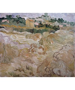 Vincent van Gogh, Ansicht von Auvers. 1890