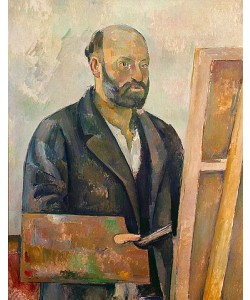 Paul Cézanne, Selbstbildnis mit Palette, 1885/87