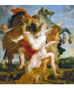 Peter Paul Rubens, Raub der Töchter des Leukippos. Um 1618