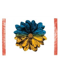 Kopec Eliza Clear Objekt (Blau-Gelb) (Radierung, handsigniert)