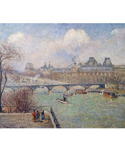 Camille Pissarro, Seine mit Pont-Neuf. 1901