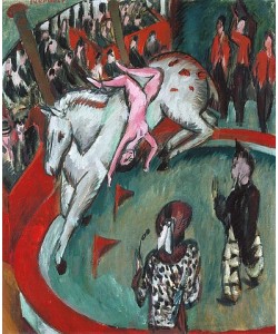 Ernst Ludwig Kirchner, Die Zirkusreiterin. 1912