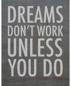 Renate Holzner, Dreams don't work unless you do