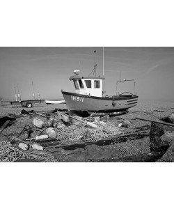 George Fossey, BOAT IN BLACK AND WHITE II