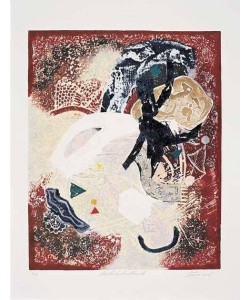 Tormi Jan Die Ruhe des Abends (Carborundum-Radierung, handsigniert)