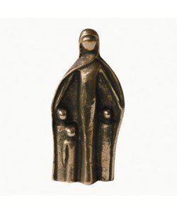 Kerstin Stark, Bronzefigur Schutzmantelmadonna, 6cm