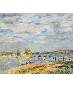 Alfred Sisley, Die Brücke bei Sevres. 1877