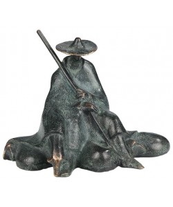 Wolfgang Kreutter, Sitzender Schäfer, 14cm