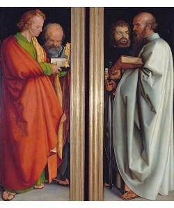 Albrecht Dürer, Die vier Apostel (Johannes, Petrus, Markus, Paulus). 1526