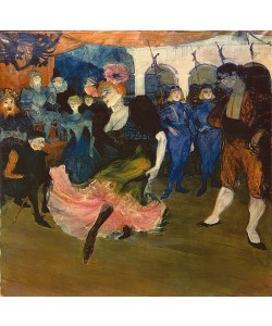 Henri de Toulouse-Lautrec, Marcelle Lender tanzt den Bolero aus Chilpéric. 1896.