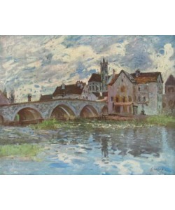 Alfred Sisley, Die Brücke von Moret