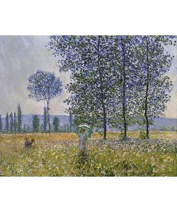 Claude Monet, Felder im Frühling. 1887