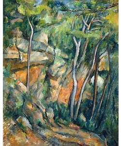 Paul Cézanne, Im Park des Chateau Noir.