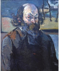 Paul Cézanne, Selbstbildnis 1873/1876.