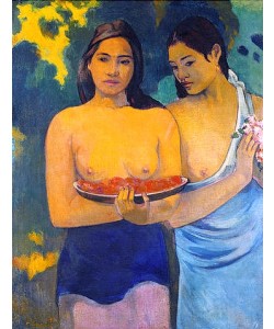 Paul Gauguin, Zwei Frauen von Tahiti. 1899