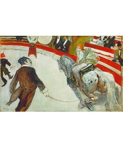 Henri de Toulouse-Lautrec, Die Zirkusreiterin im Zirkus Fernando. 1887/88
