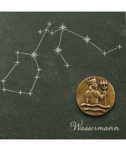 Wassermann, 14,5 x 14,5cm