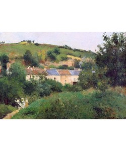 Camille Pissarro, Der Pfad zum Dorf. 1875.