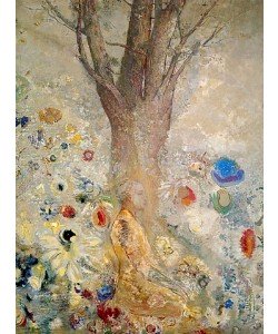 Odilon Redon, Der Buddha. 1904