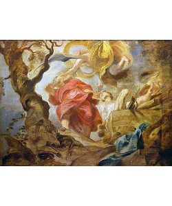 Peter Paul Rubens, Die Opferung Isaacs.