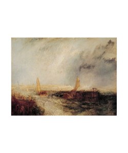 JOSEPH MALLORD WILLIAM TURNER, Ostende (Offset)