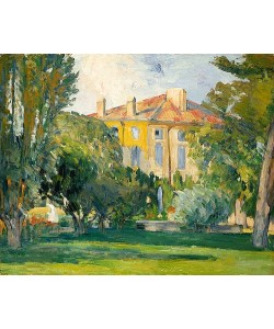Paul Cézanne, Das Haus in Jas de Bouffan. Um 1882-1885