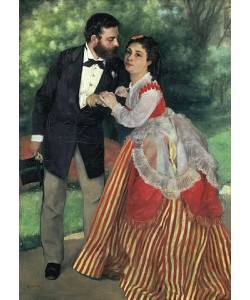 Pierre-Auguste Renoir, Das Ehepaar Alfred Sisley. 1868