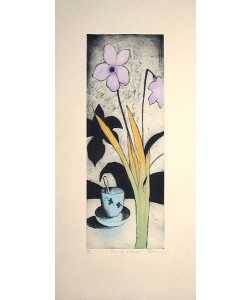 Baker Russel Fleur de Printemps (1998) (Radierung, handsigniert)