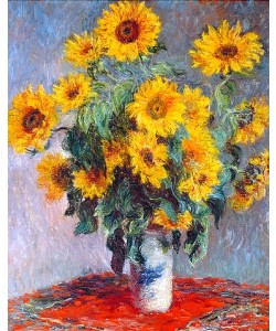 Claude Monet, Sonnenblumen. 1880