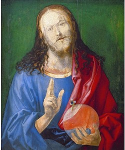 Albrecht Dürer, Salvator Mundi (unvollendet). Um 1501/04