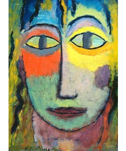 Alexej von Jawlensky, Medusa. 1923.