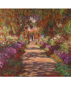 Claude Monet, Weg in Monets Garten in Giverny. 1902