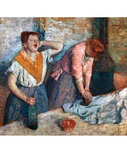 Edgar Degas, Die Büglerinnen. 1884/86