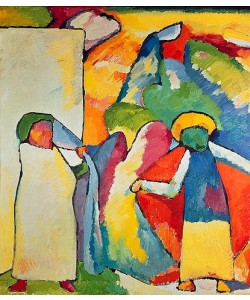 Wassily Kandinsky, Improvisation 6 (Afrikanisches). 1909.