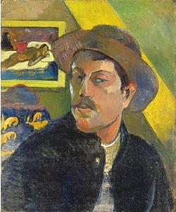 Paul Gauguin, Selbstbildnis. Um 1893/94