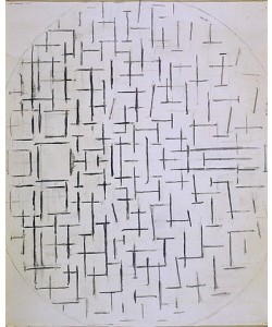 Piet Mondrian, Hafen und Ozean. 1914.