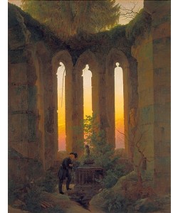 Caspar David Friedrich, Huttens Grab. 1824