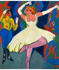 Ernst Ludwig Kirchner, Russische Tänzerin. 1909