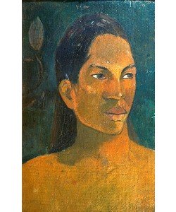 Paul Gauguin, Kopf einer Tahitianerin. Um 1891