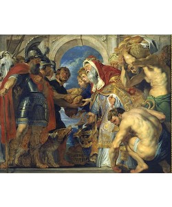 Peter Paul Rubens, Die Begegnung Abrahams und Melchisedechs. Um 1615-18