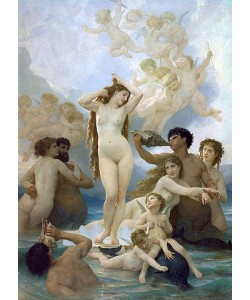 William Adolphe Bouguereau, Die Geburt der Venus. 1879